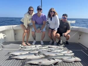 Family Fishing aboard Chicagoland's Premier Fishing Charter.
