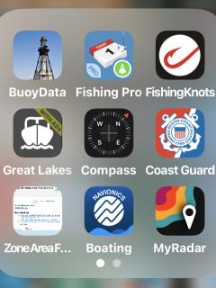 6/16/2023 Fishing Report Waukegan Harbor & Using Apps for Safety and Fun While Fishing